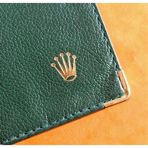 vintage rolex card wallet|rolex wallet amazon.